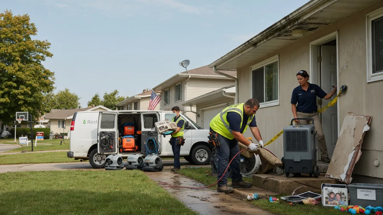 Water Damage Restoration in Royal Center, IN near me